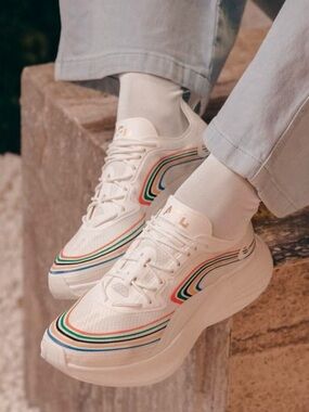 APL Men's Streamline MULTI Rainbow Sneakers 10
